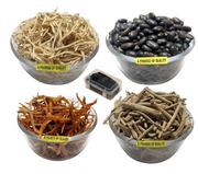 MY GOD GIFT Herbal Combo Packet of 5 (210g) | Shatavari, Safed Musli, Ashwagandha, Kaunch Beej & Shilajit | 50g Each + 10g Shilajit | 100% Natural Ayurvedic Wellness Pack | A Promise of Quality II Pack of 4