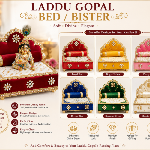 Laddu Gopal bed/bister