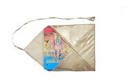 MY GOD GIFT Shiv Mahapuran / Shri Ram Charit Manas Cover &ndash; Ramayan or Any Spiritual Holy Book Protector Cover Altar Cloth, Golden Plain with Silver Lace Border (Pack of 1)