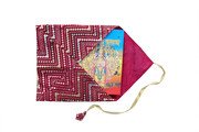MY GOD GIFT Shiv Mahapuran/Shri Ram Charit Manas Cover Ramayan Or Any Spiritual Holy Books Protector Cover Altar Cloth (Pink Cover 10x13 inch 25.40 x 33.02 cm) Comb 3