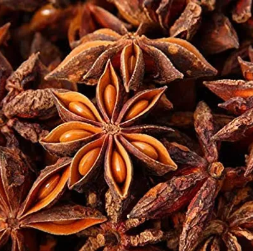 MY GOD GIFT Anisa Sabut | Star Anise |Chakri Phool Whole | 100% Pure & Natural Spice &ndash; II ANISA SABUT CHAKRI PHOOL 400grams