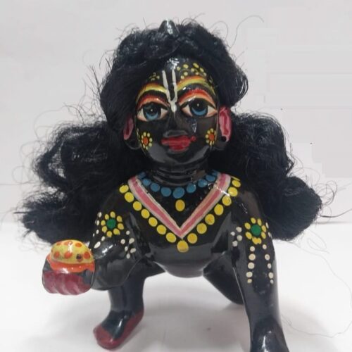 My God Gift Gopal Hair/Wig Singar Hair/Laddu Gopal-Marble Krishna Idol Wig (Hair) According to Idol Gopal ||